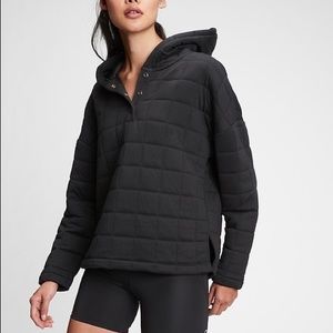 GapFit Quilted Jacquard Hoodie